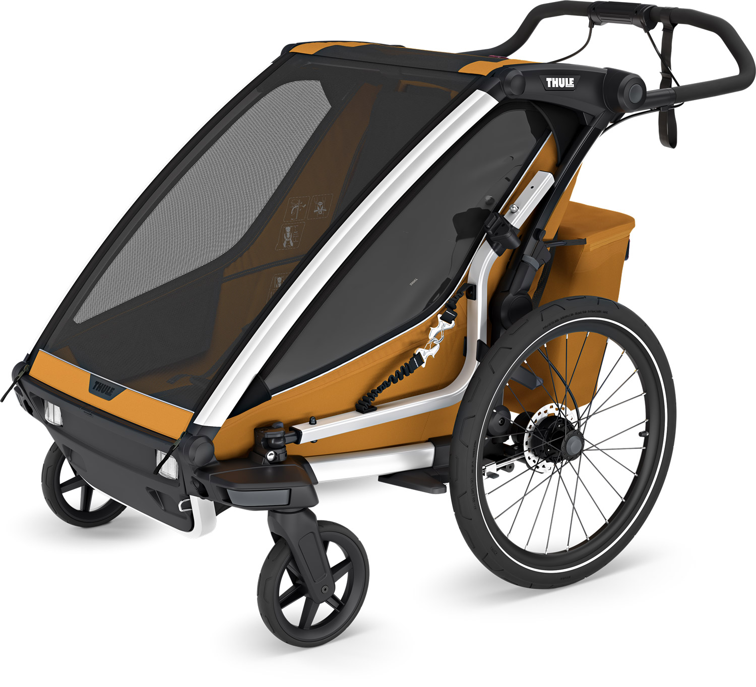 Thule Chariot Sport 2 Double natural gold – Bild 4