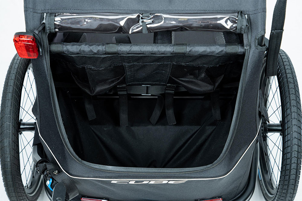 Cube Double CMPT Fahrradanhänger – Bild 7