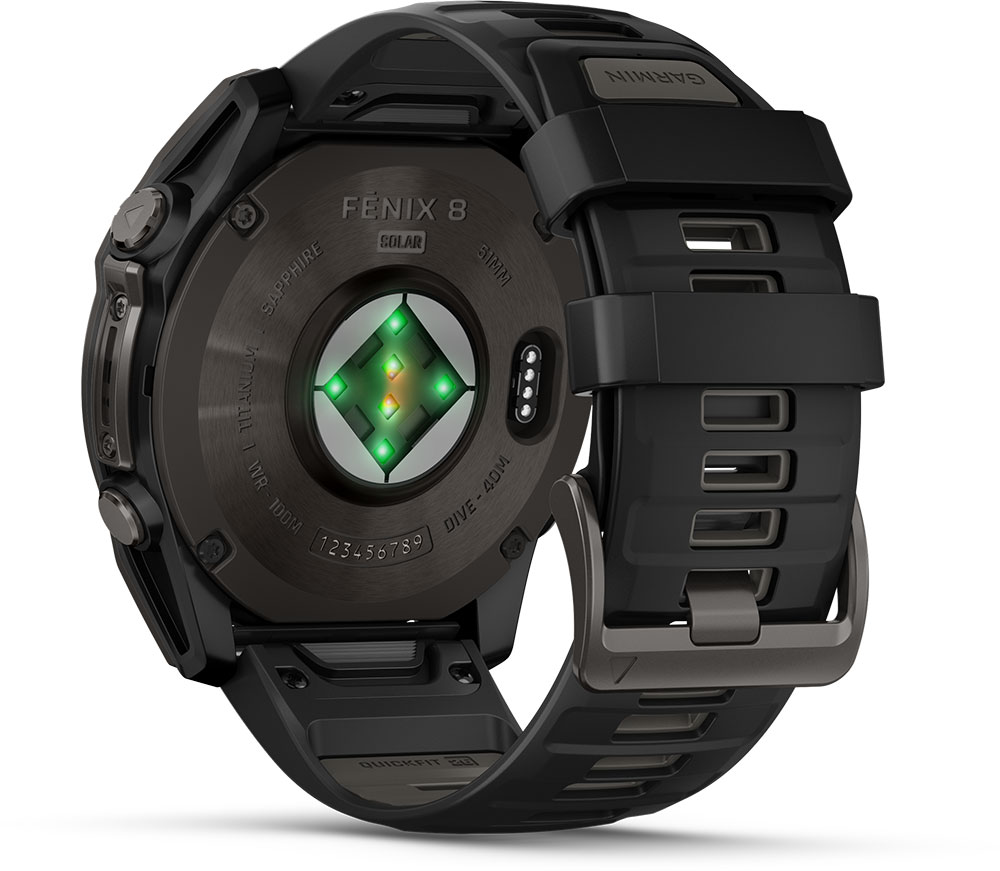 Garmin Fēnix® 8 - 51 mm Solar Sapphire – Bild 6